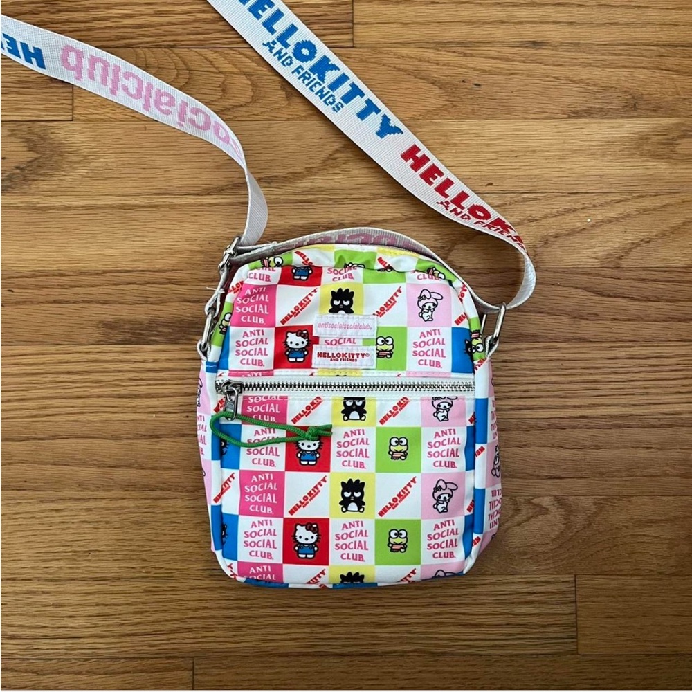 Rare Hello Kitty and friends x Anti Social Social Club crossbody bag